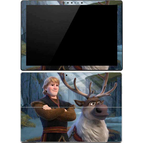 Disney Frozen II Kristoff and Sven Surface Pro 4 Skin